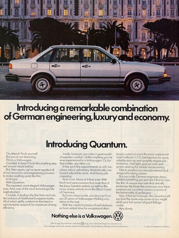 Volkswagen Quantum 1982 #5