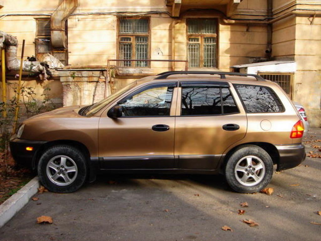 Hyundai santa fe 2001 года