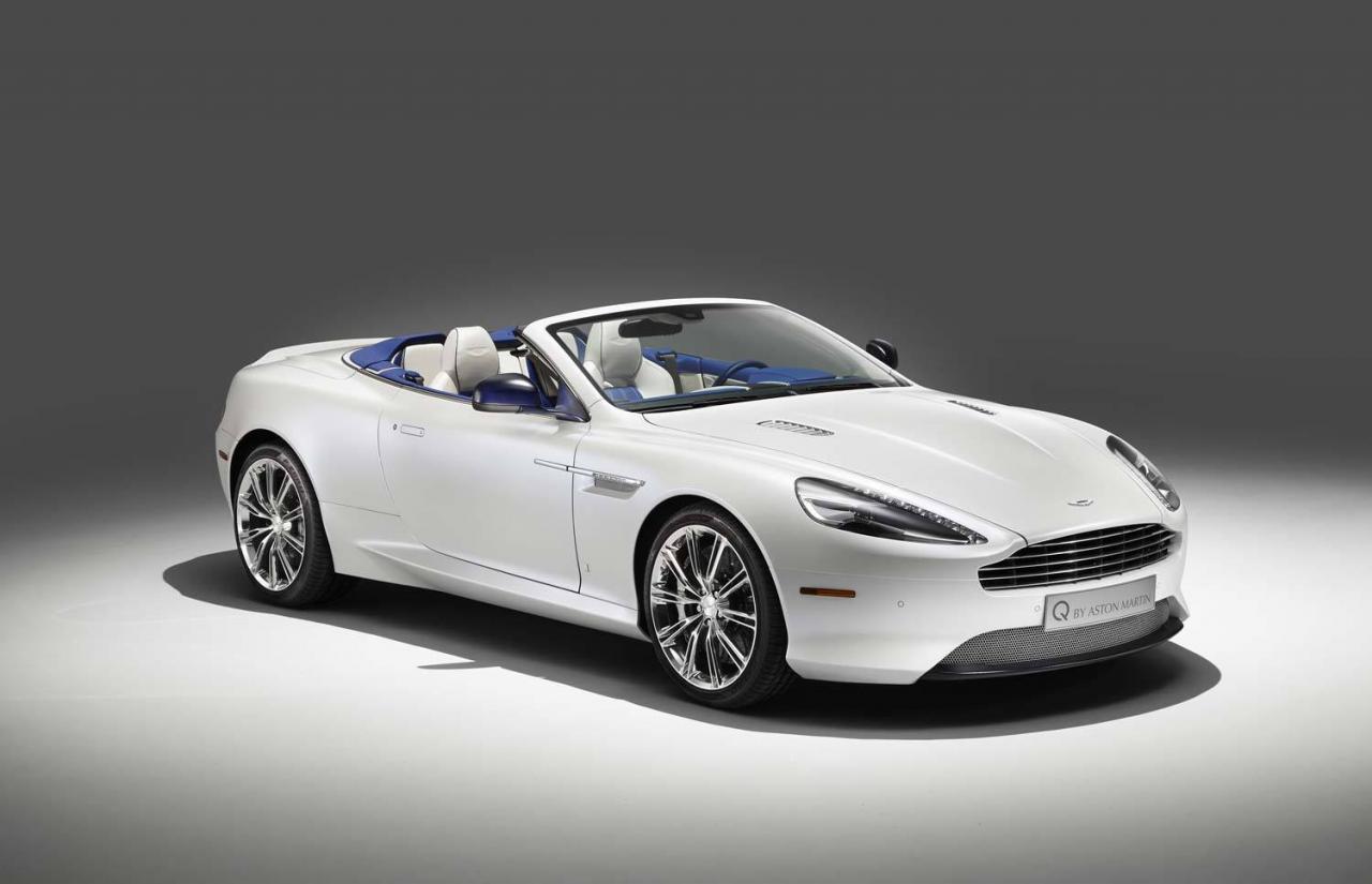Aston Martin 2014 DB9 Volante painted in Morning Frost #6
