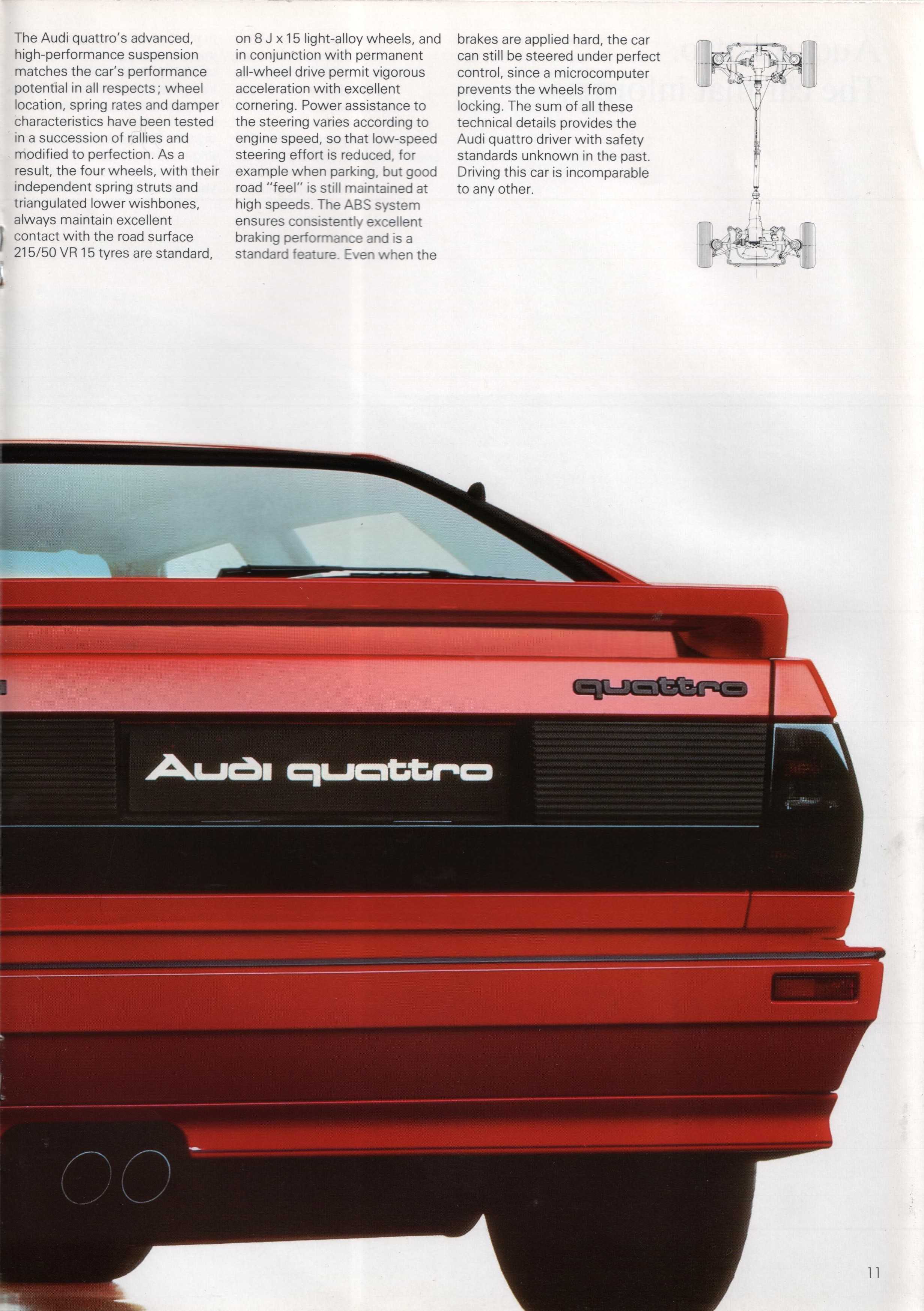 Audi quattro 1987 #7