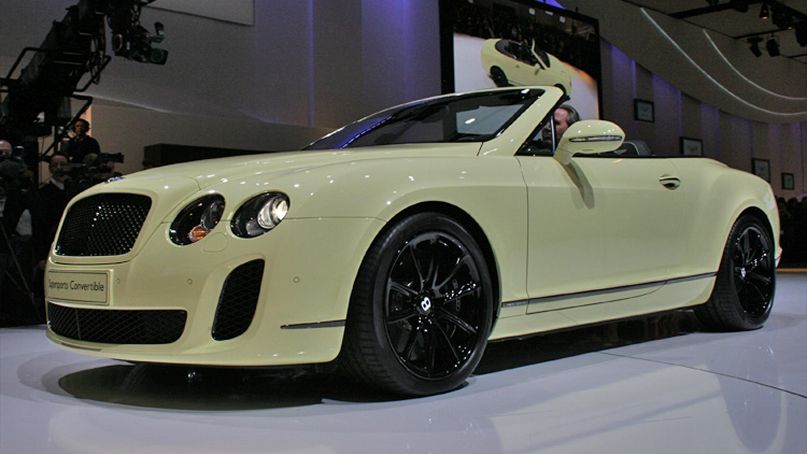Bentley Continental Supersports Convertible 2011 #5