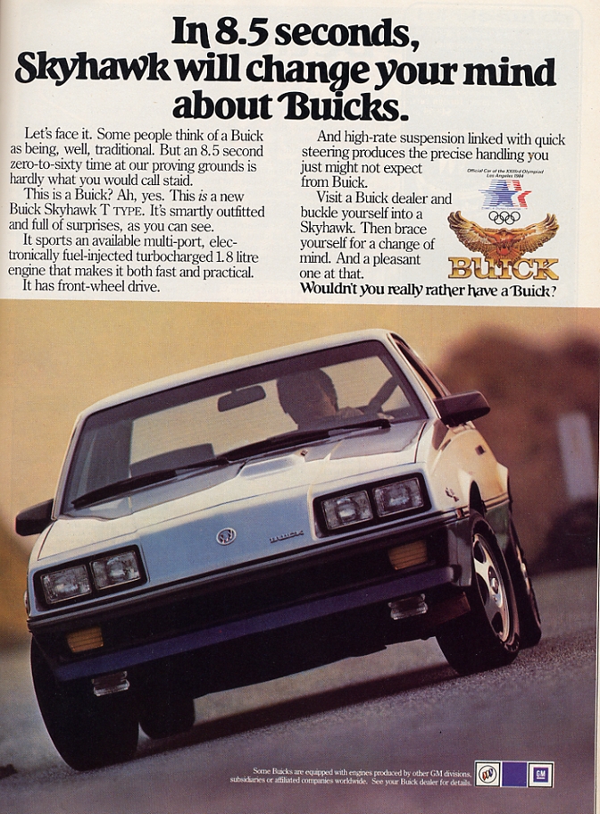 Buick Skyhawk 1984 #12