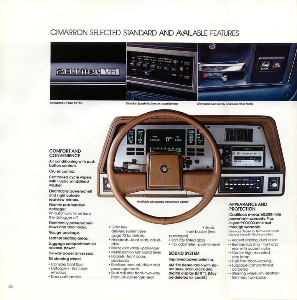 Cadillac Cimarron 1987 #1