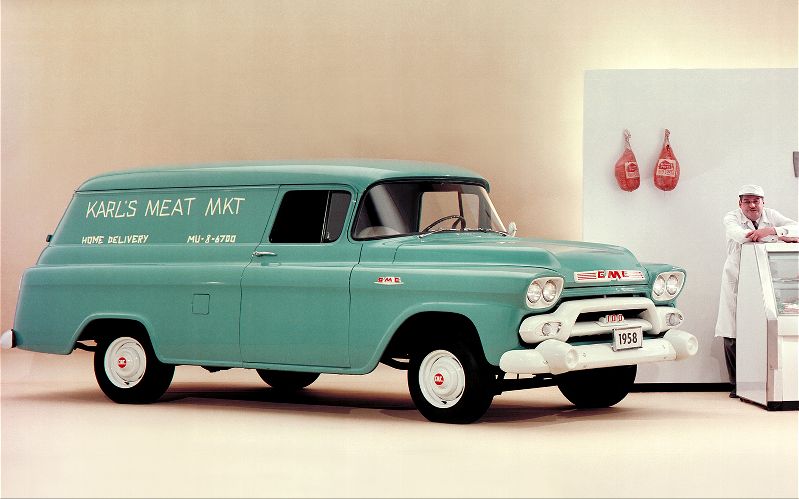 Chevrolet Panel 1958 #12