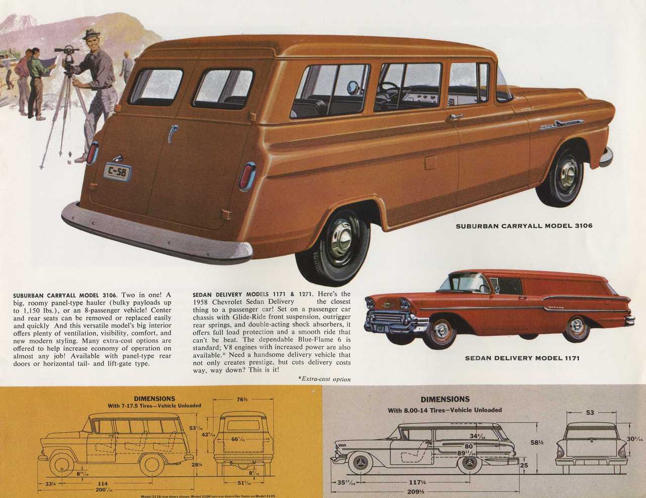 Chevrolet Panel 1958 #9