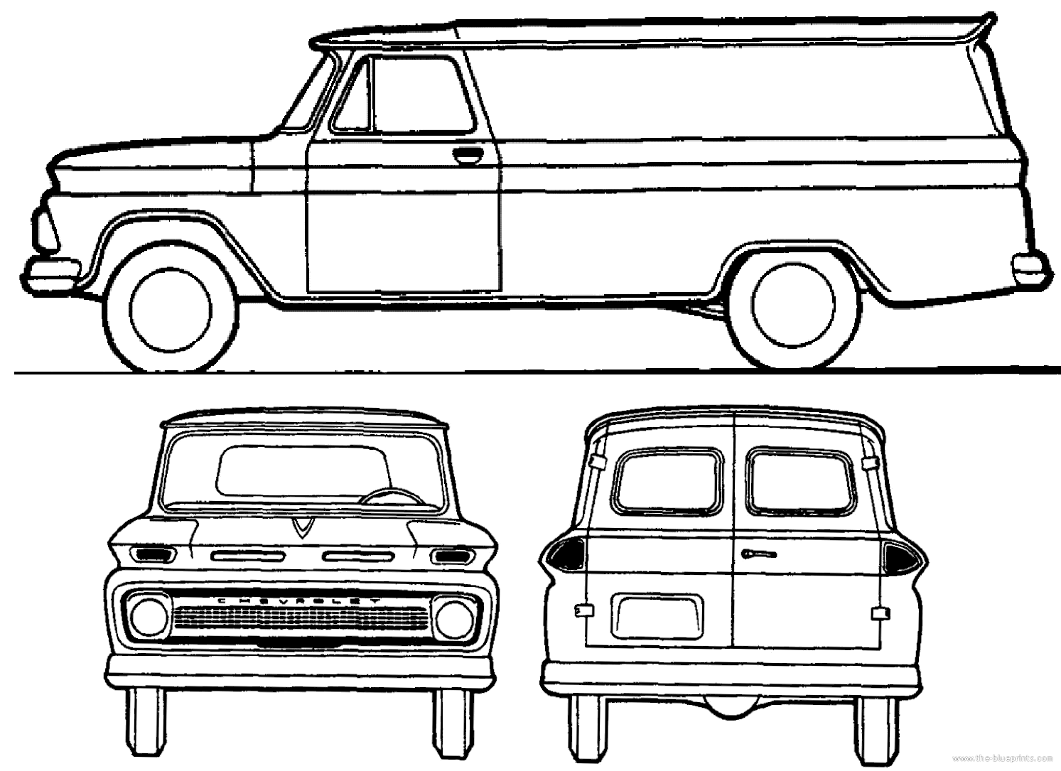 Chevrolet Panel 1965 #13