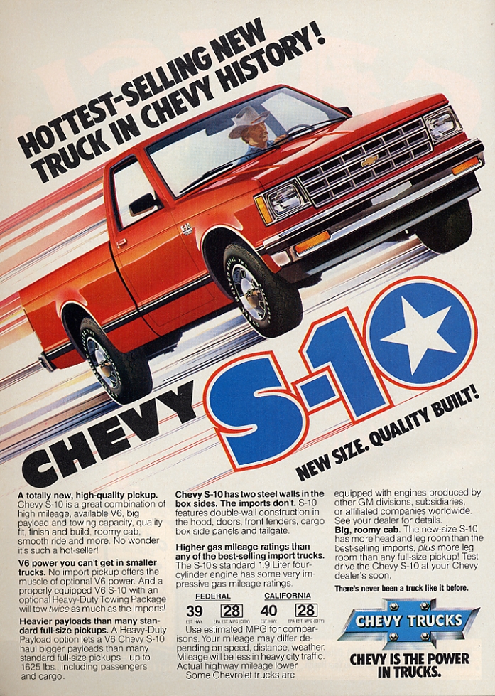 Chevrolet S-10 1982 #9