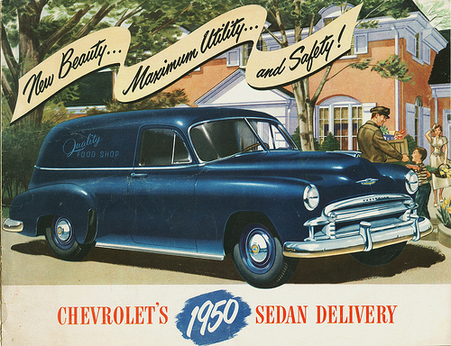 Chevrolet Sedan Delivery 1950 #6