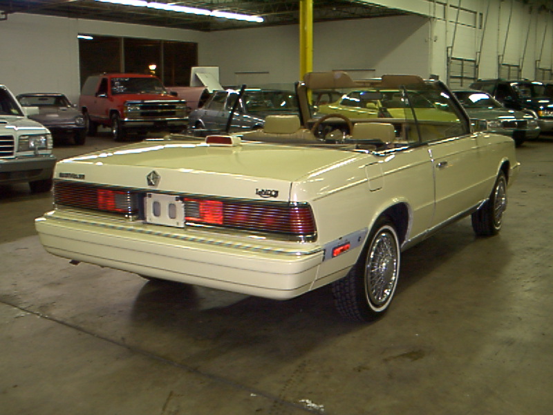 Chrysler LeBaron 1986 #15