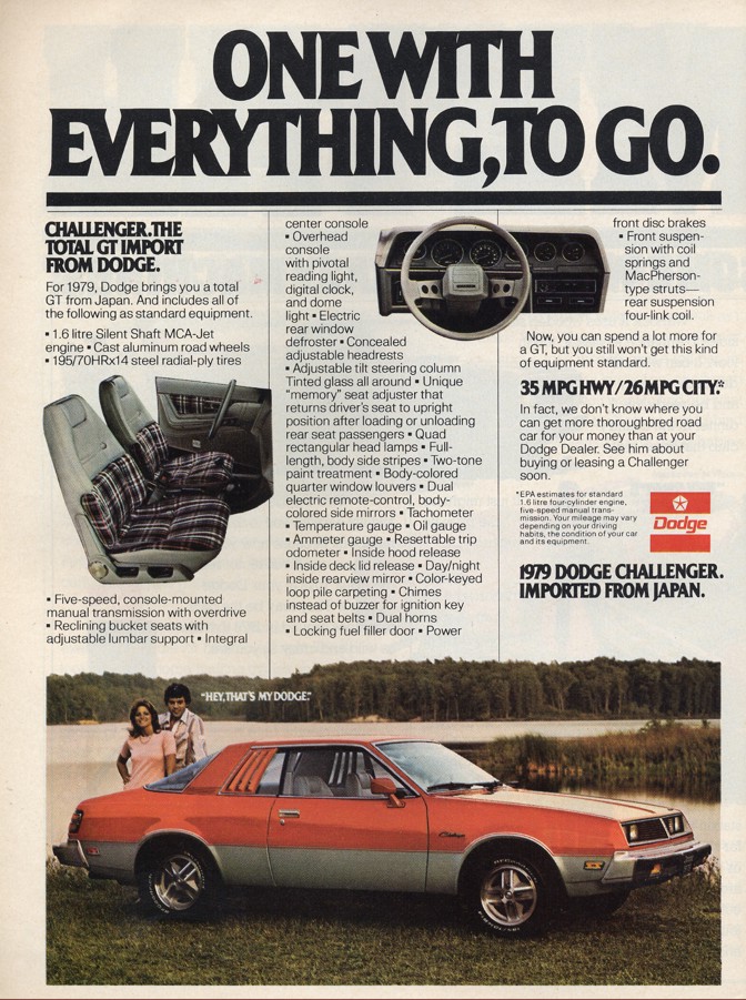 Dodge Challenger 1980 #7