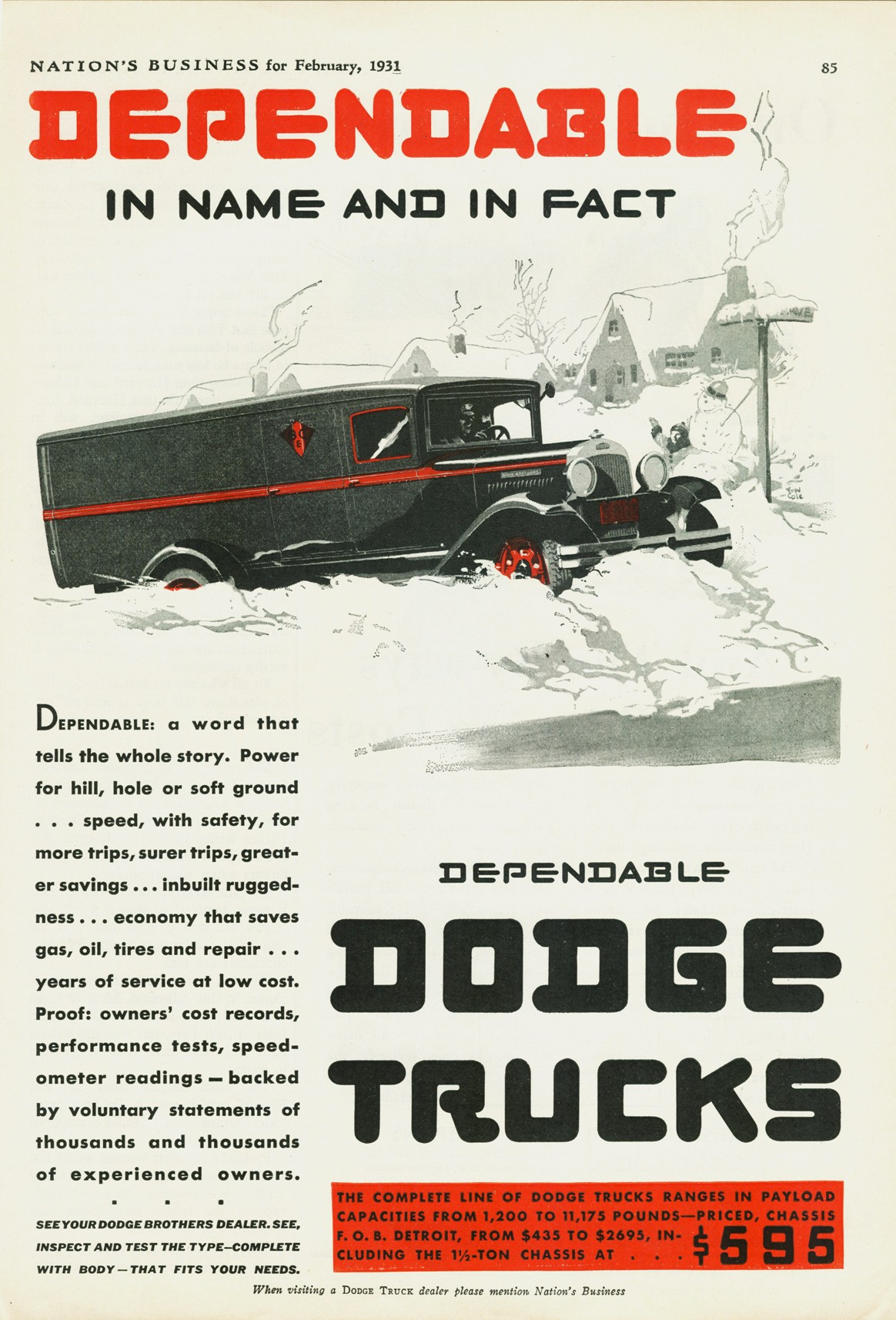 Dodge Panel 1931 #2
