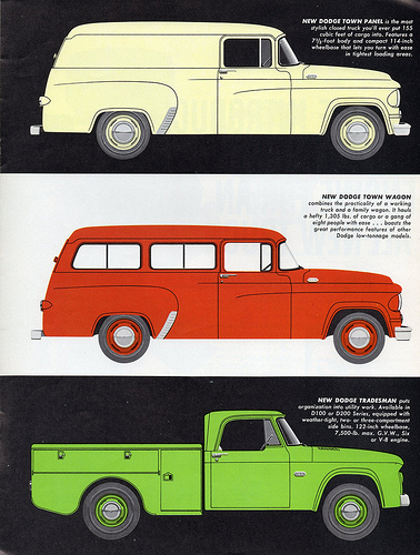 Dodge Panel 1961 #8