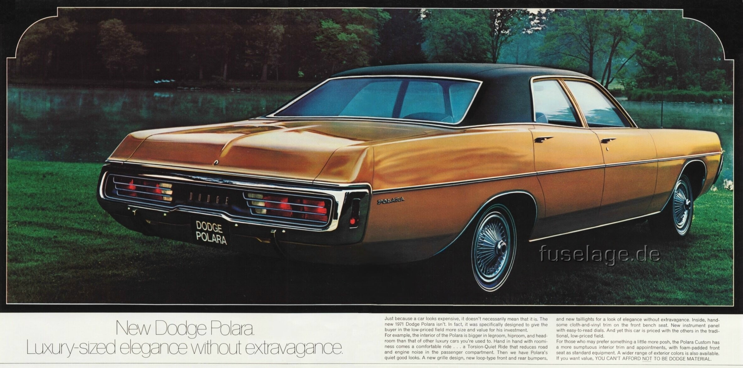 Dodge Polara 1971 #9