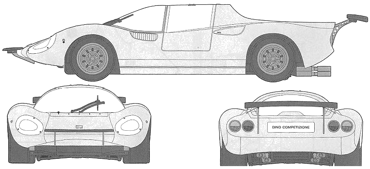 Ferrari 206 Dino GT 1969 #5