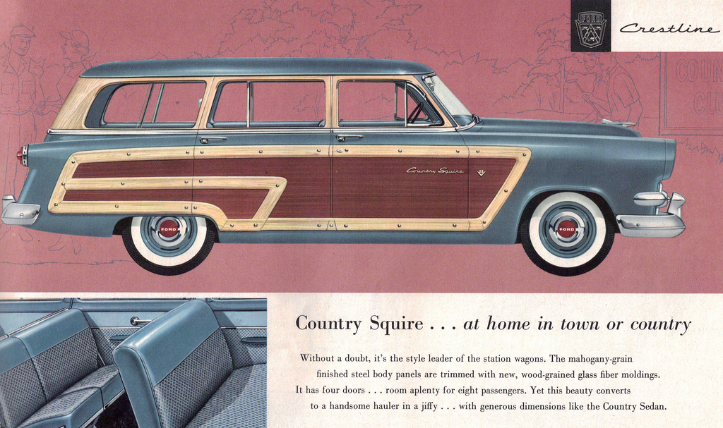 Ford Country Squire 1954 #8