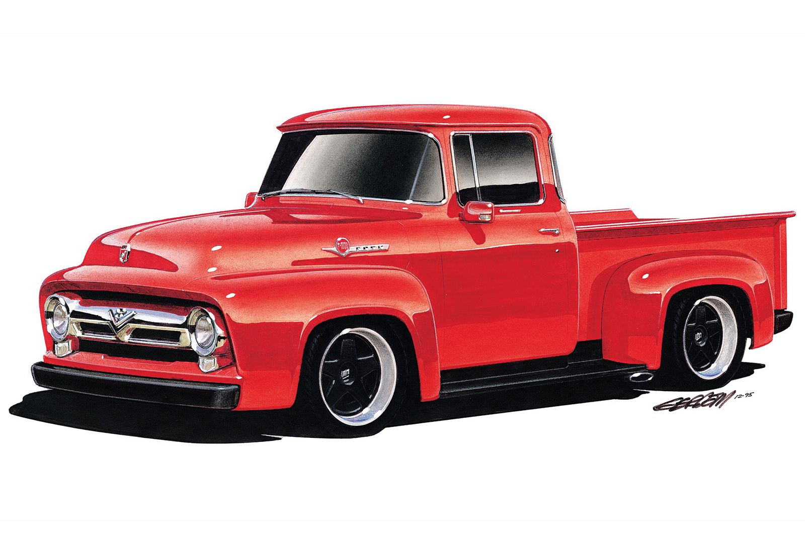 Ford F100 1956 #2