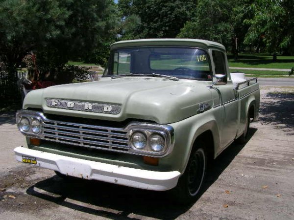 Ford F100 1959 #9
