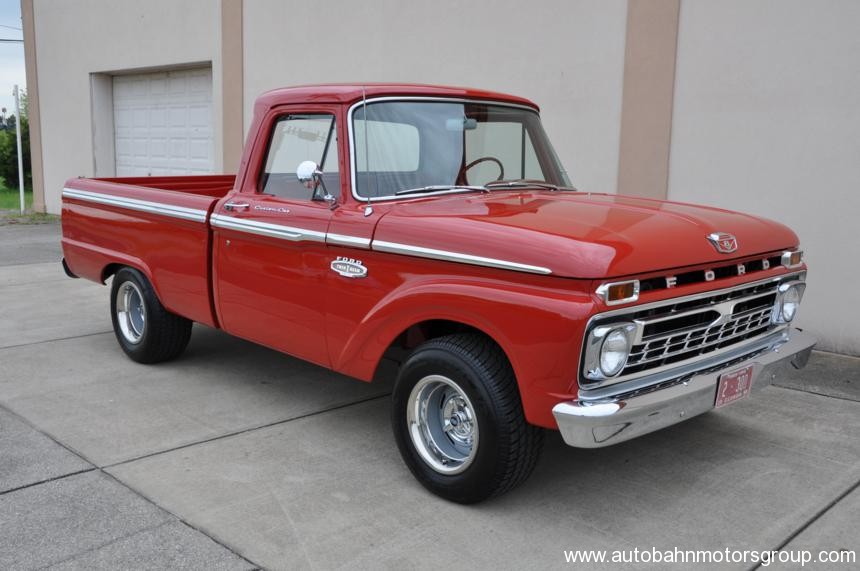 1966 Ford F100 - Information and photos - MOMENTcar 1970 ford f250 longbed stepside 