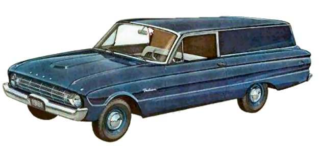 Ford Sedan Delivery 1961 #6