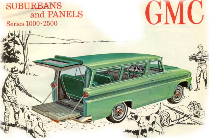 GMC Suburban 1962 #11