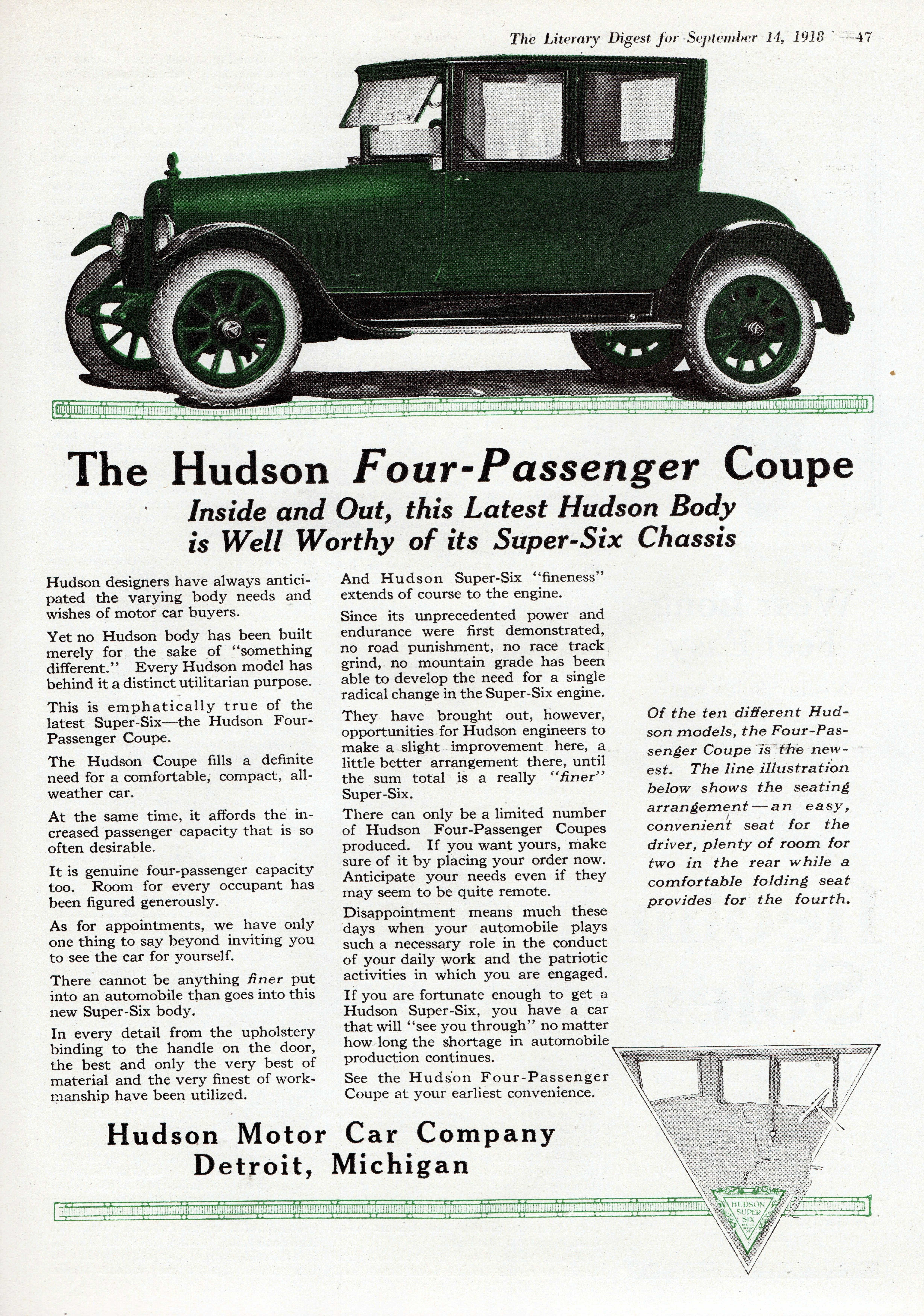 Hudson Super Six 1918 #2