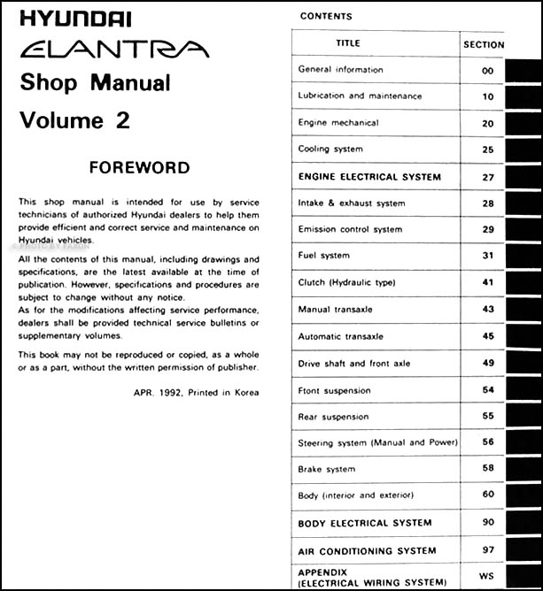 Hyundai Elantra 1993 #10
