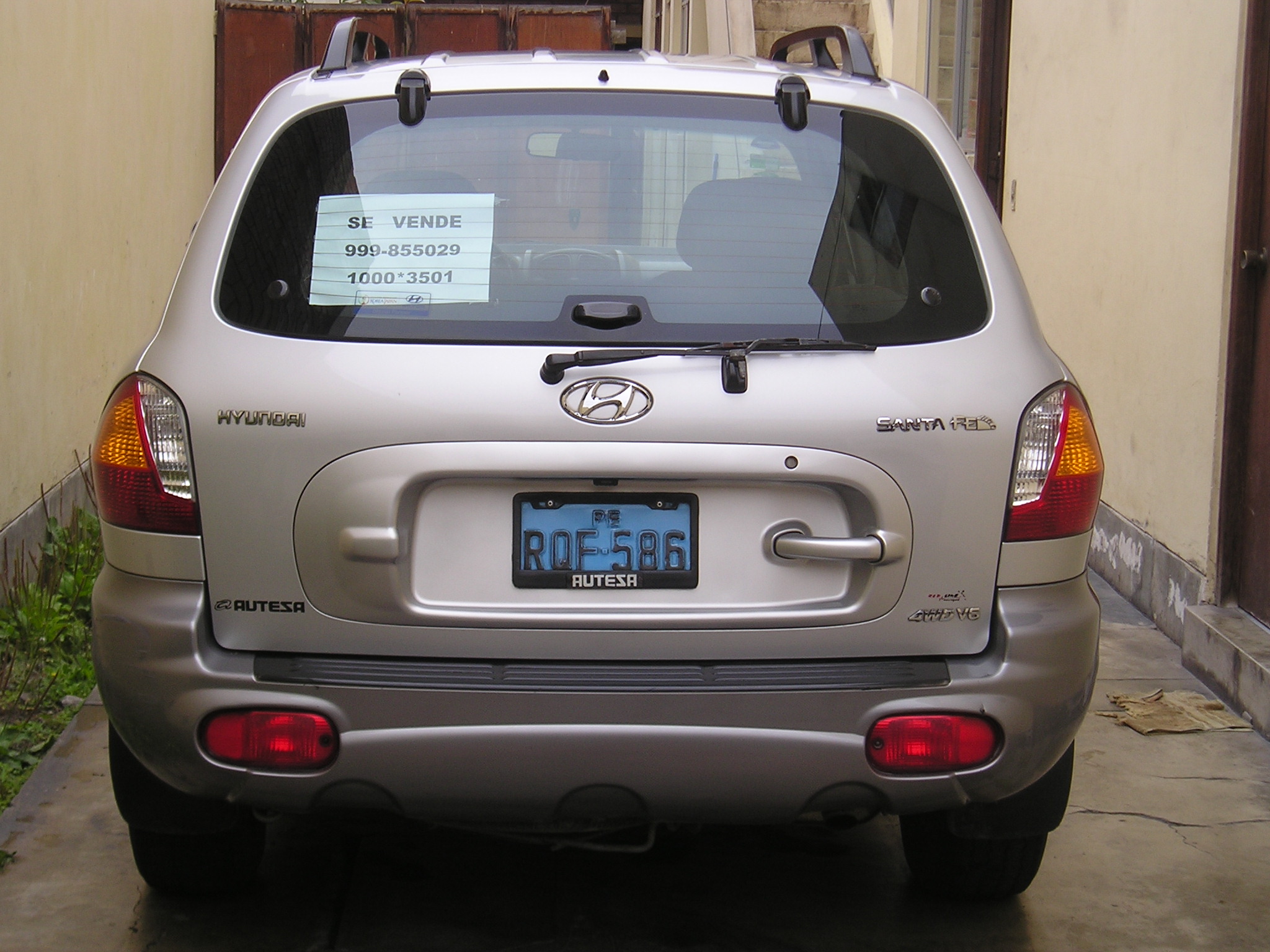 Hyundai Santa Fe 2001 #8