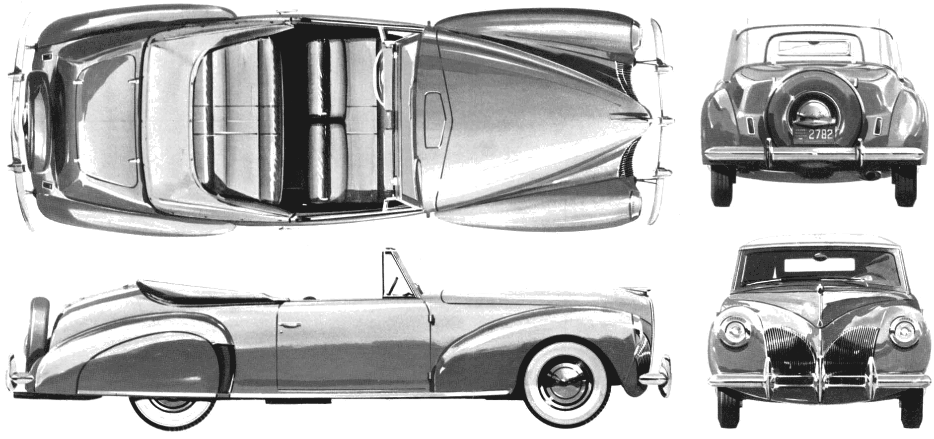 Lincoln Continental 1942 #7