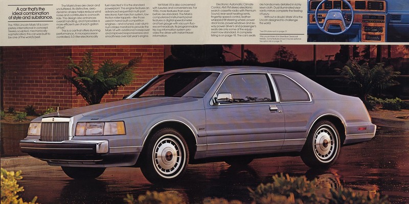 Lincoln Mark VII 1985 #8