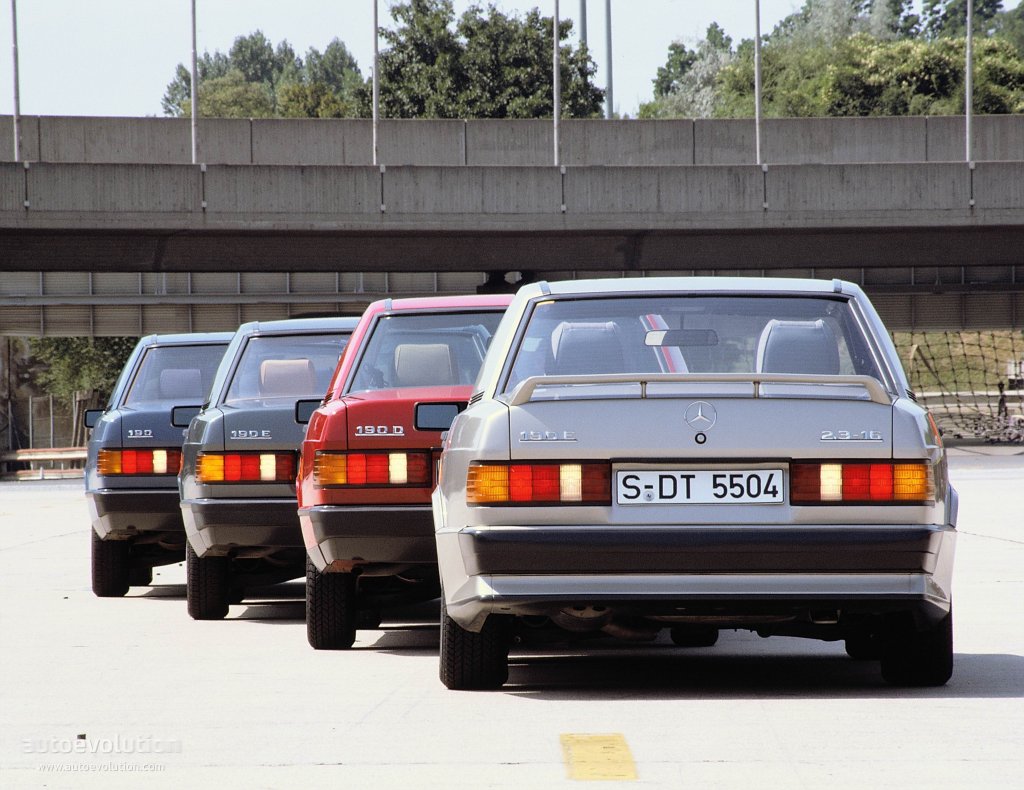 Mercedes-Benz 190 1984 #9