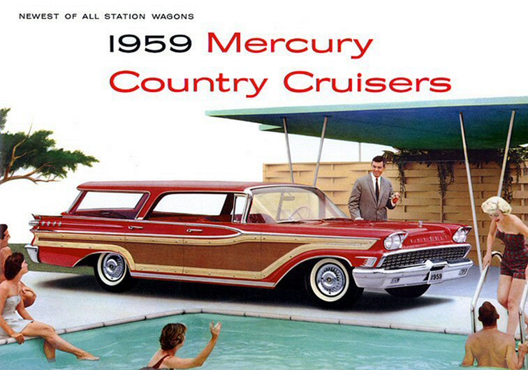 Mercury Colony Park 1959 #4