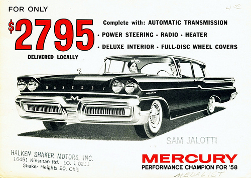 Mercury Medalist 1958 #5