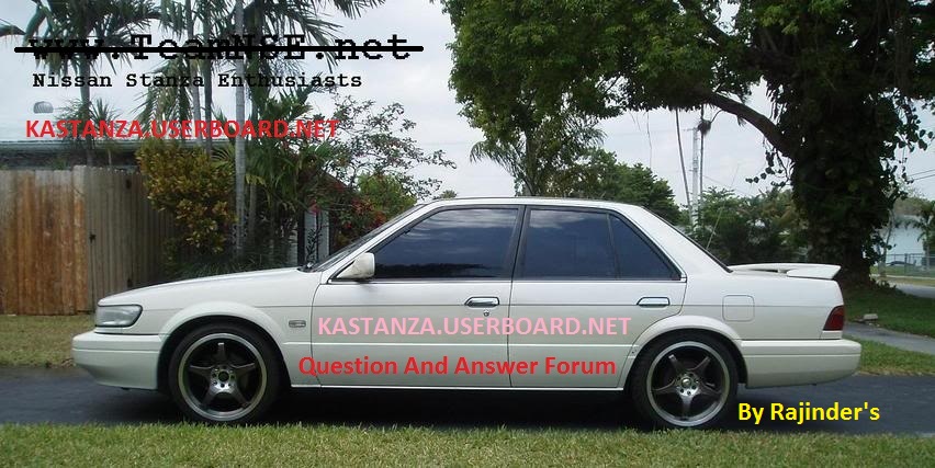 Nissan Stanza 1990 #8