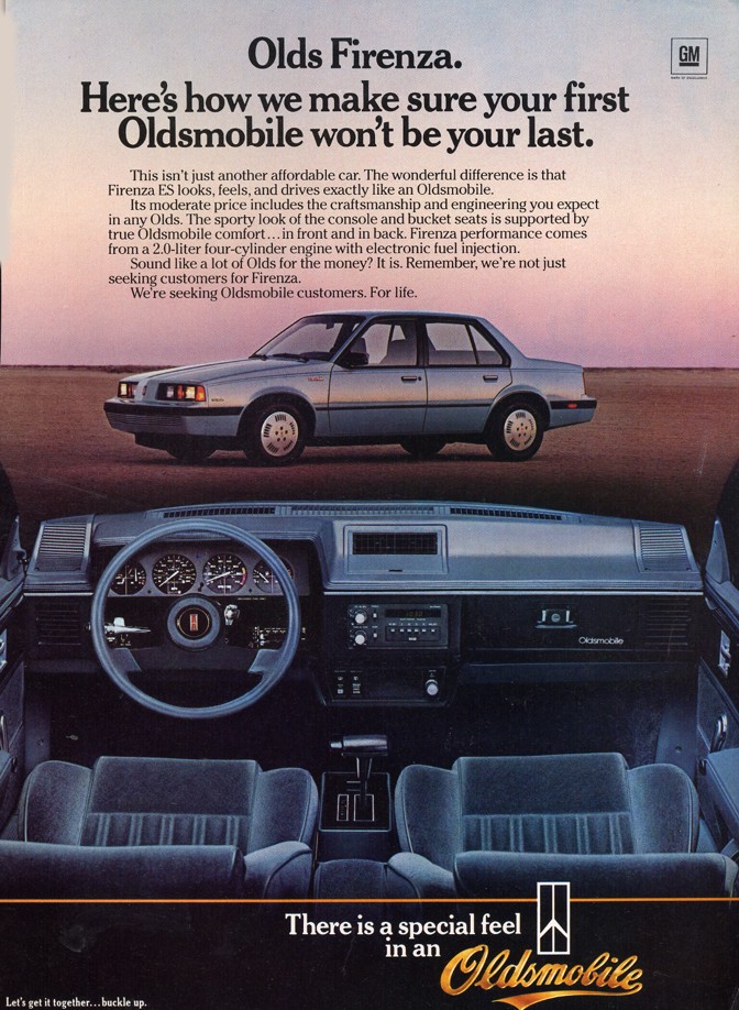 Oldsmobile Firenza 1986 #6