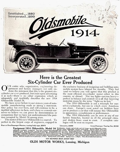 Oldsmobile Model 54 1914 #13