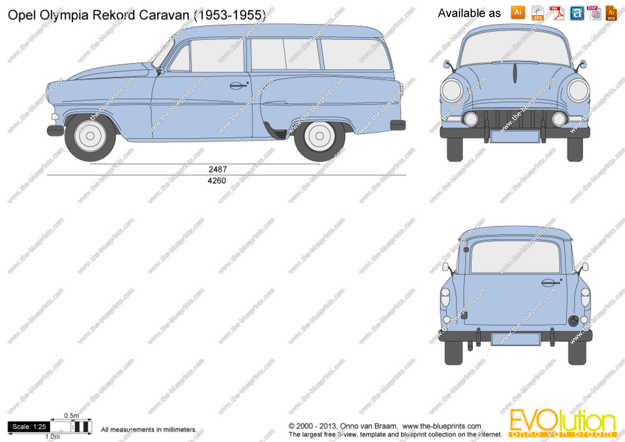 Opel Caravan 1955 #5