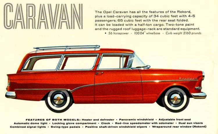 Opel Caravan 1958 #2