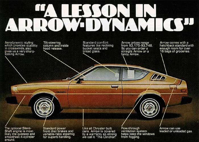 Plymouth Arrow 1976 #3