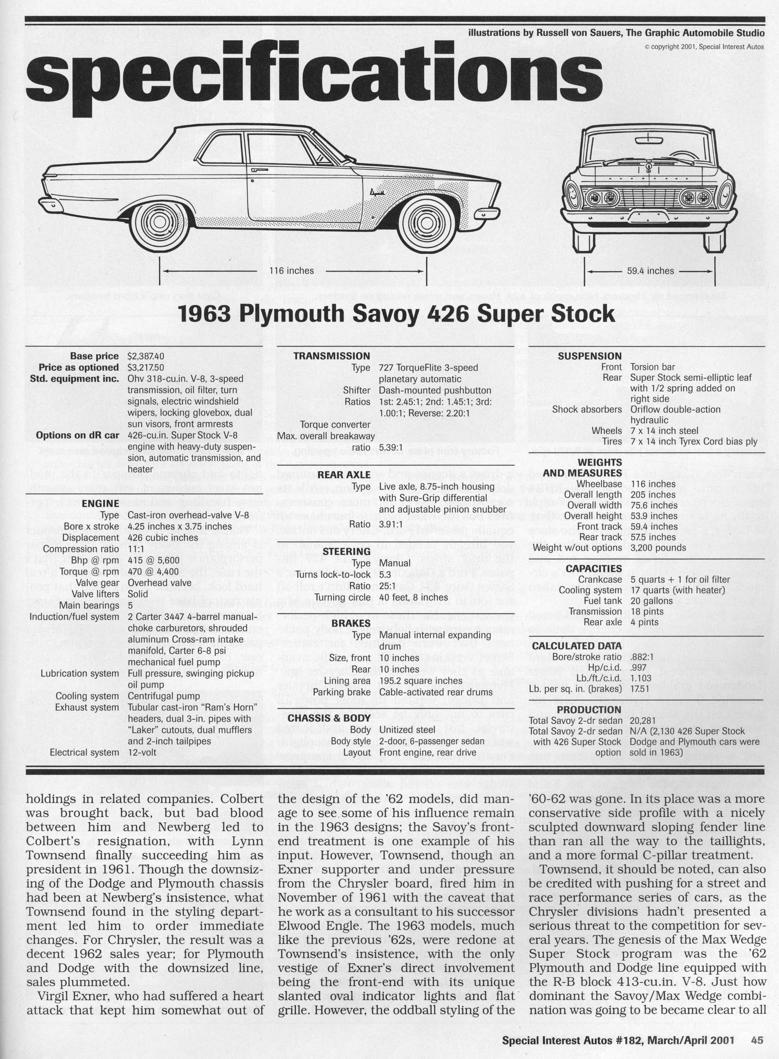 Plymouth Fleet Special 1963 #8