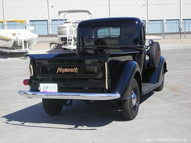 Plymouth Pickup 1938 #12