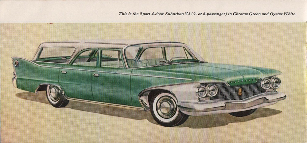Plymouth Suburban 1960 #7