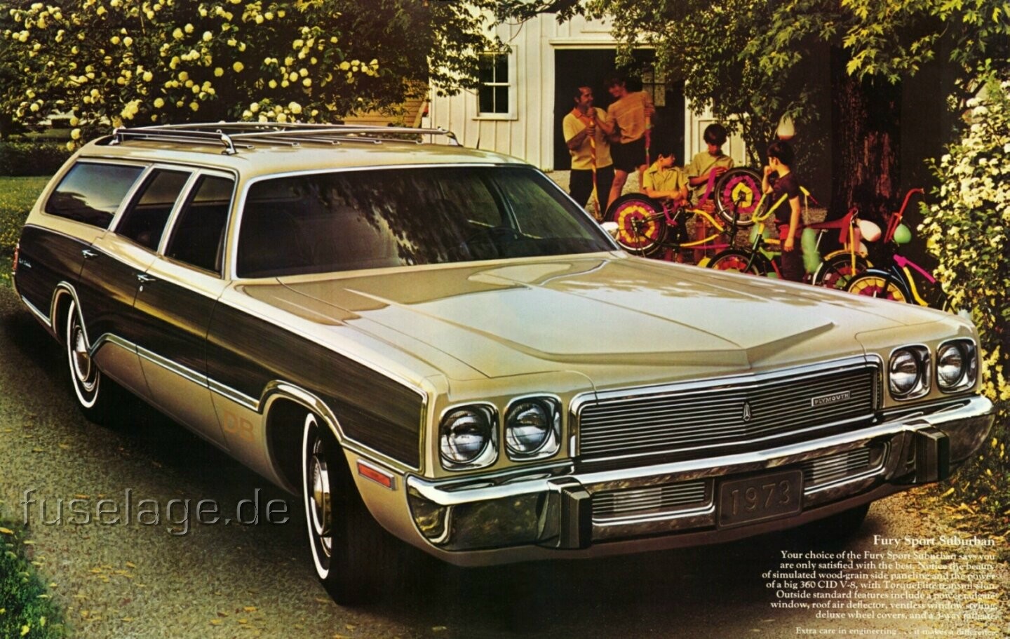 Plymouth Suburban 1973 #4