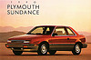 Plymouth Sundance 1990 #1