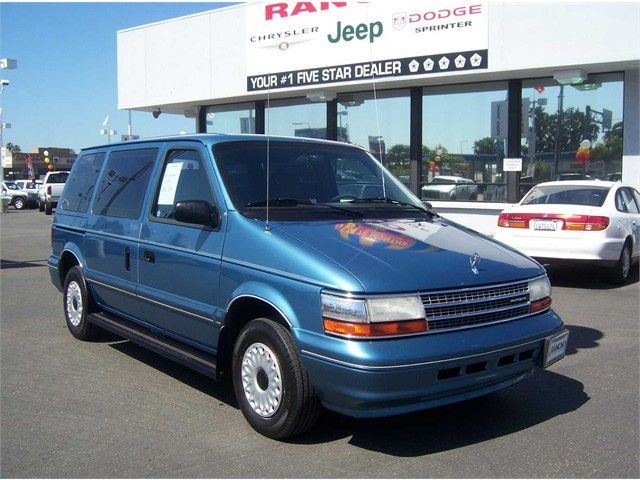 1994 plymouth voyager blue