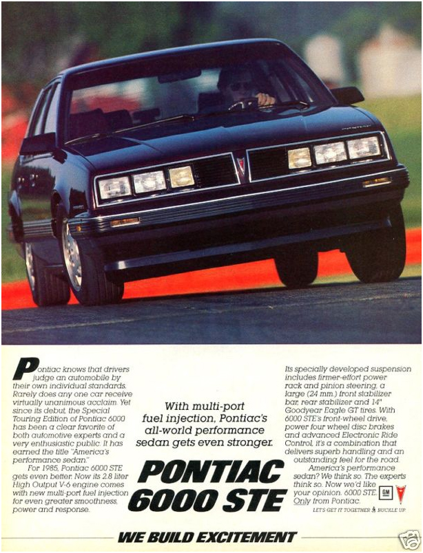 Pontiac 6000 1985 #7