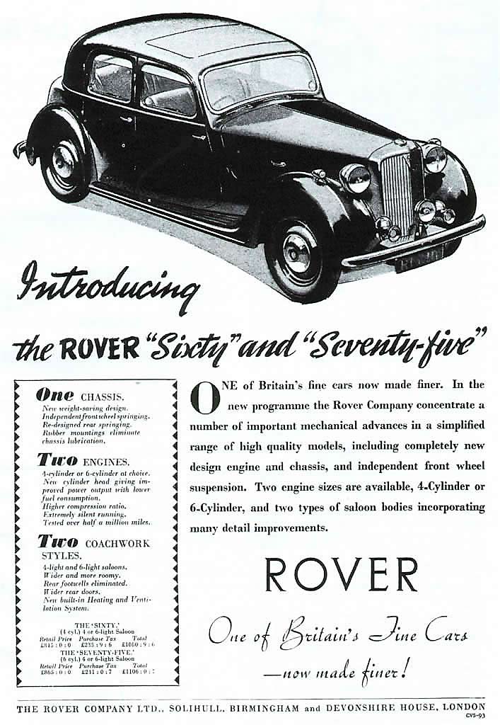 Rover 60/75 1949 #2