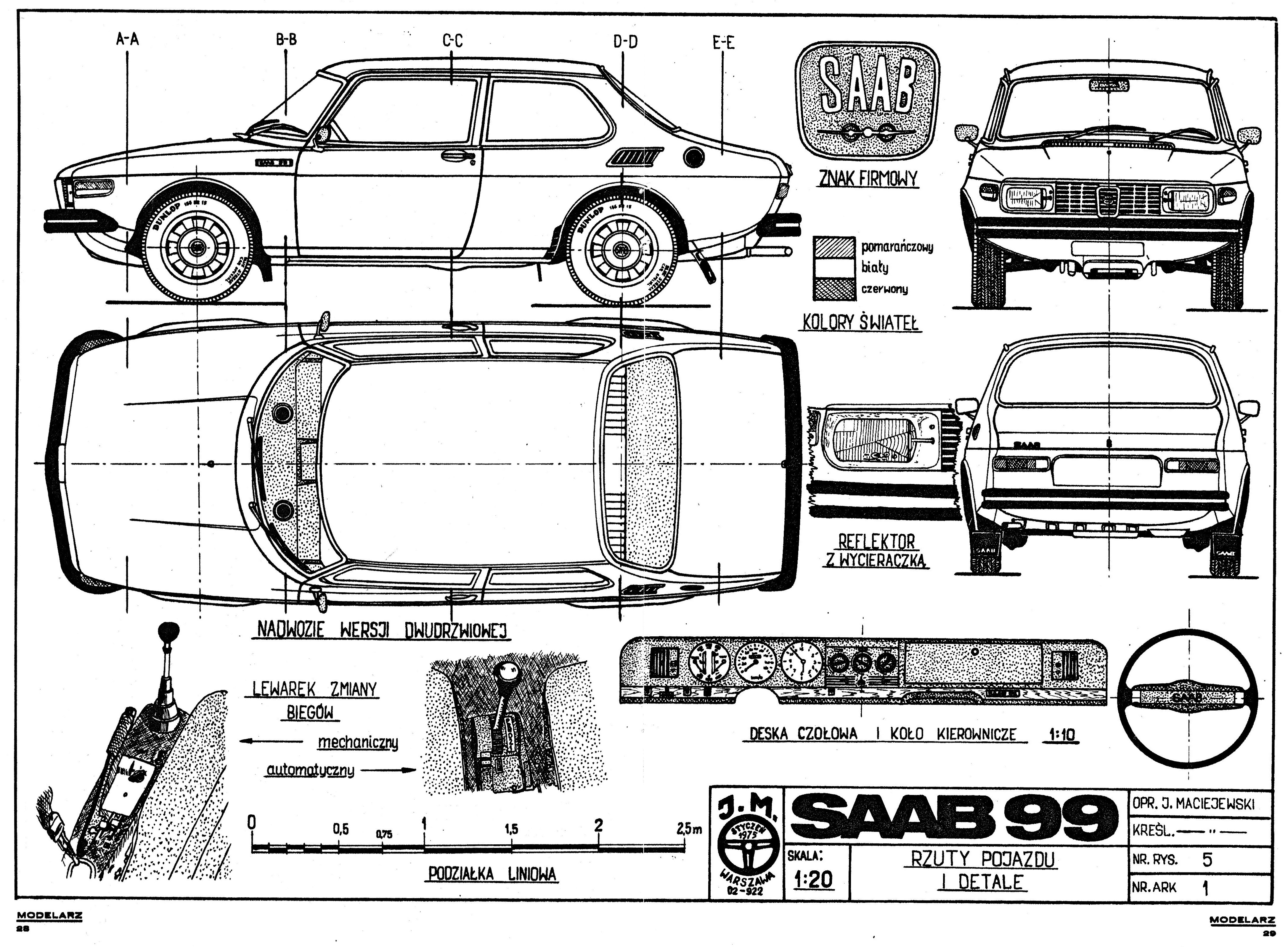 Saab 99 1973 #11