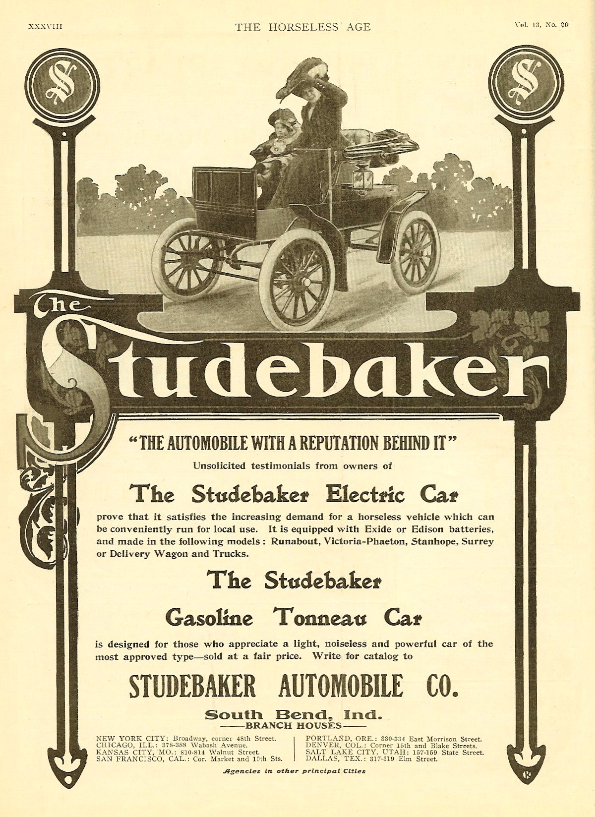 Studebaker Model B 1909 #10