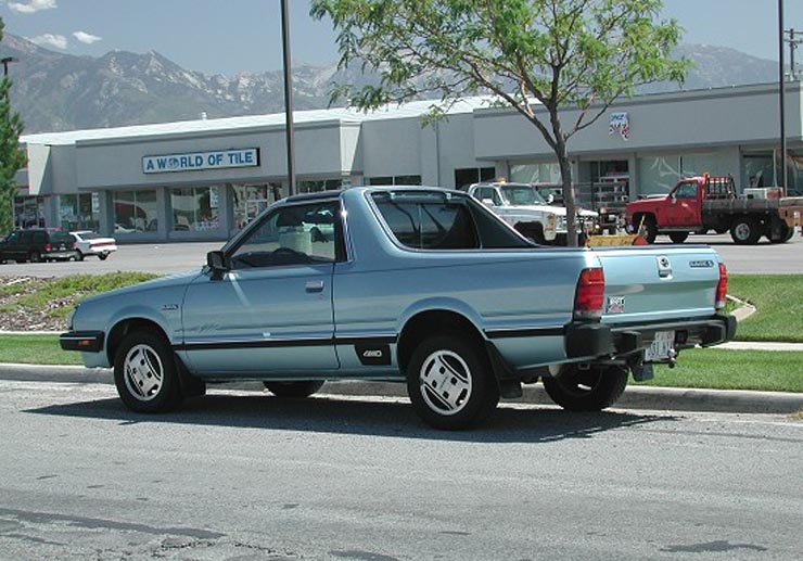 Subaru Brat 1986 #4