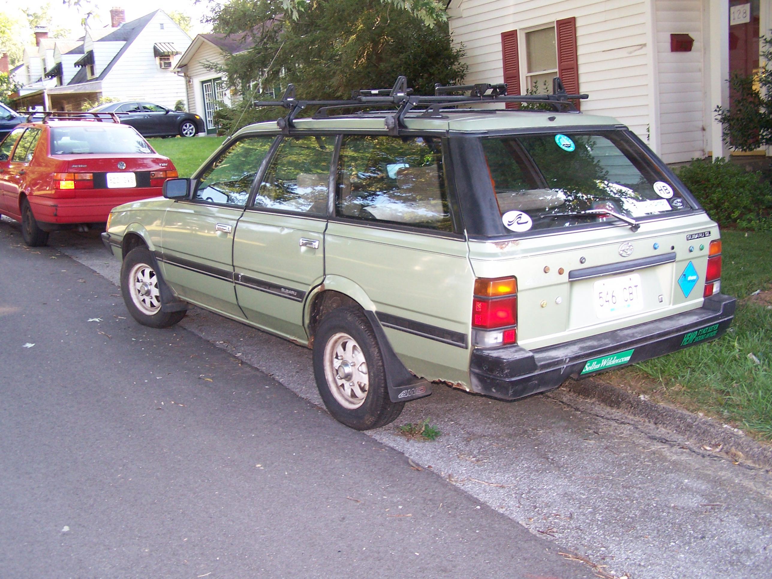 Subaru GL 1986 #3